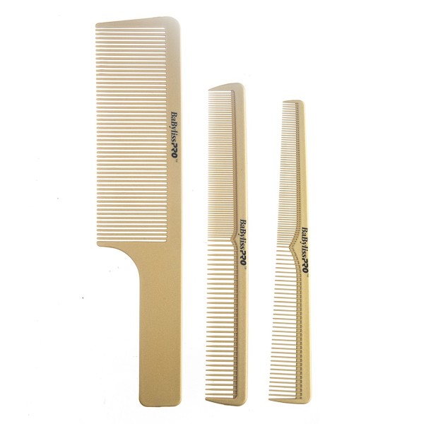 Pente Babyliss Pro BARBERology Kit c/3 pentes By Roger Pente Babyliss Pro BARBERology Kit c/3 pentes By Roger