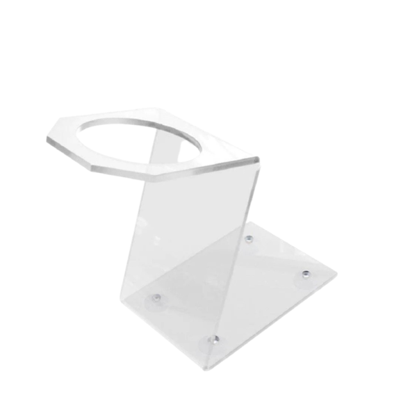 Suporte para Secador Acrílico Bancada Transparente