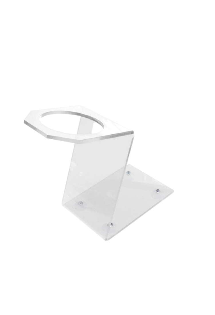 Suporte para Secador Acrílico Bancada Transparente