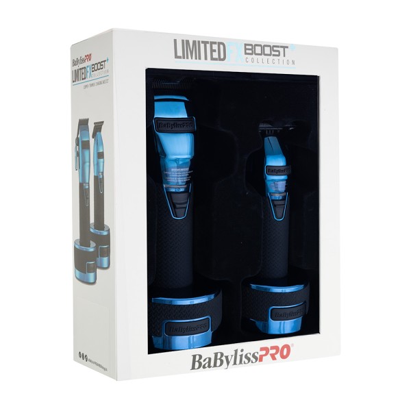 Combo BabylissPro Limitedfx Boost+ Blue Bivolt