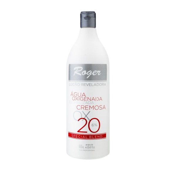 Água Oxigenada Cremosa Roger 20 Vol. 900ml