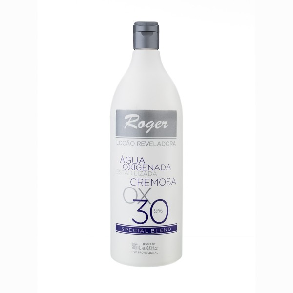 Água Oxigenada Cremosa Roger 30 vol. 900ml