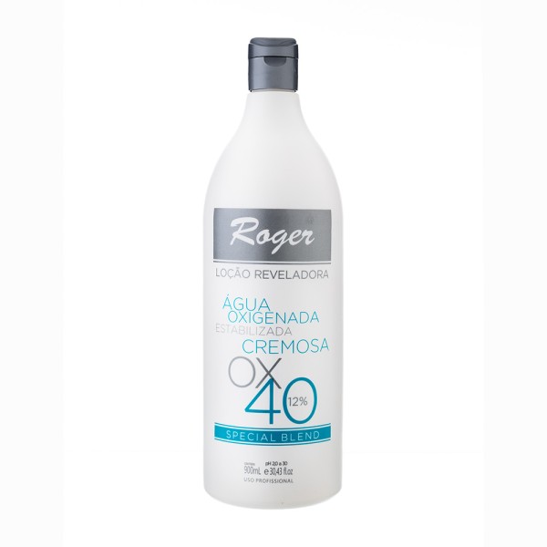 Água Oxigenada Cremosa Roger 40 vol. 900ml