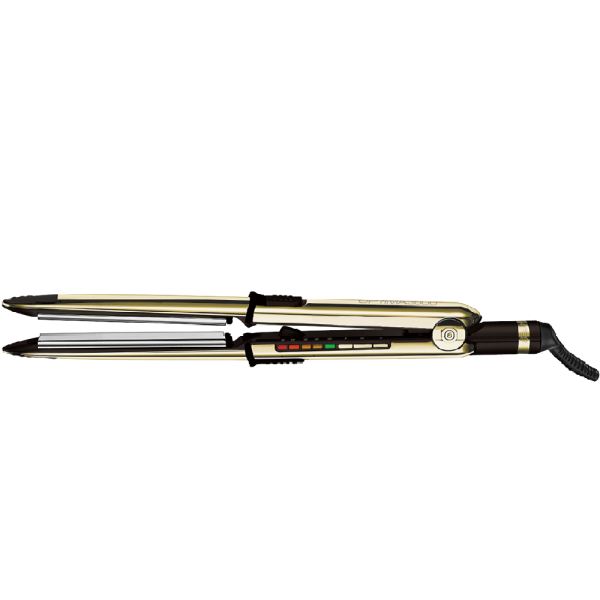 Prancha Super Nano Titanium BabylissPro Optima3000 Gold 