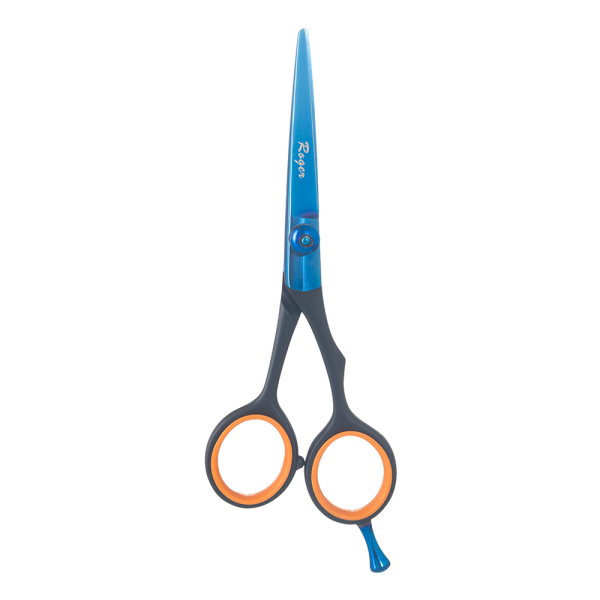 TESOURA ROGER DNT 36455 R- TS PRETA E AZUL FN 5.5