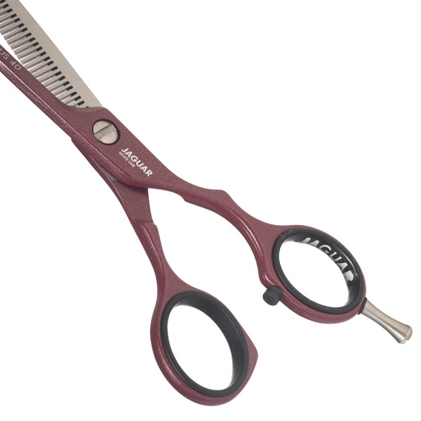 Tesoura Jaguar White Line Pastell Plus 3054-10 Desfiadeira 