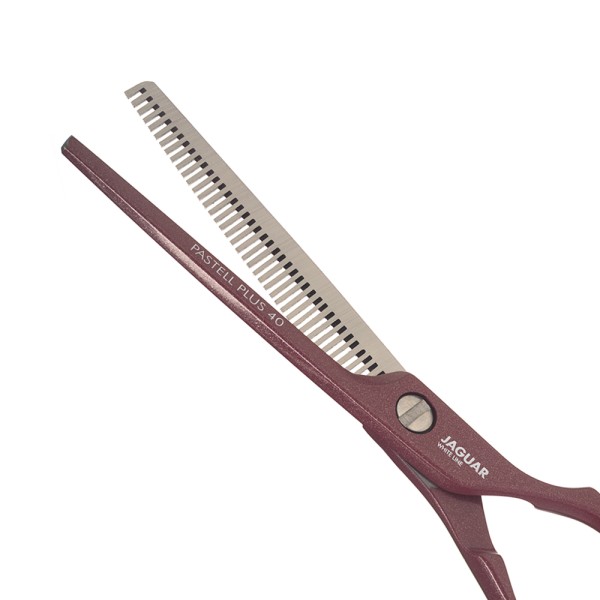 Tesoura Jaguar White Line Pastell Plus 3054-10 Desfiadeira 