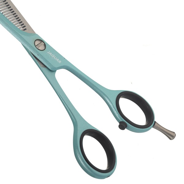 Tesoura Jaguar White Line Pastell Plus 3053-7 Desfiadeira 5´