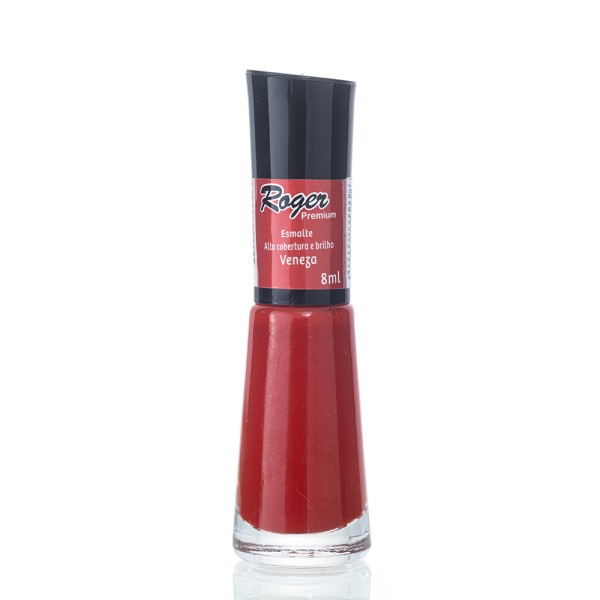 Esmalte Roger Premium 8ml Alta Cobertura e Brilho Veneza